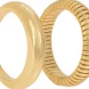 Set di anelli - Golden Glaze