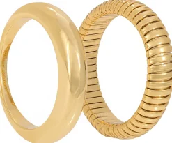 Set di anelli - Golden Glaze