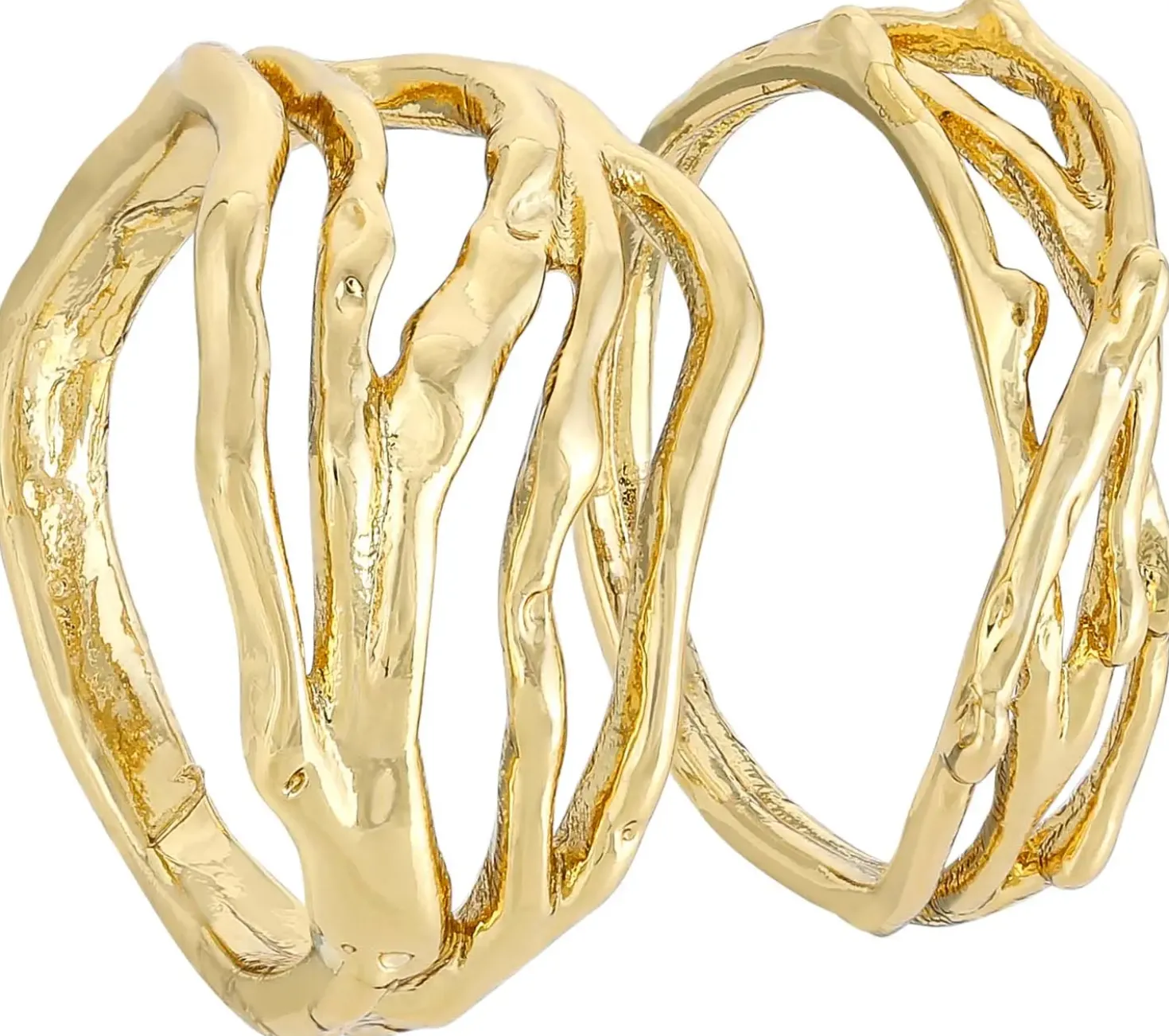 Set di anelli - Golden Shine