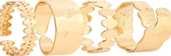 Set di anelli - Hammered Shine