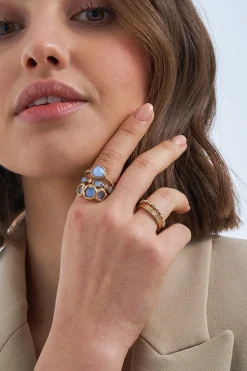 Set di anelli - Lovely Blue