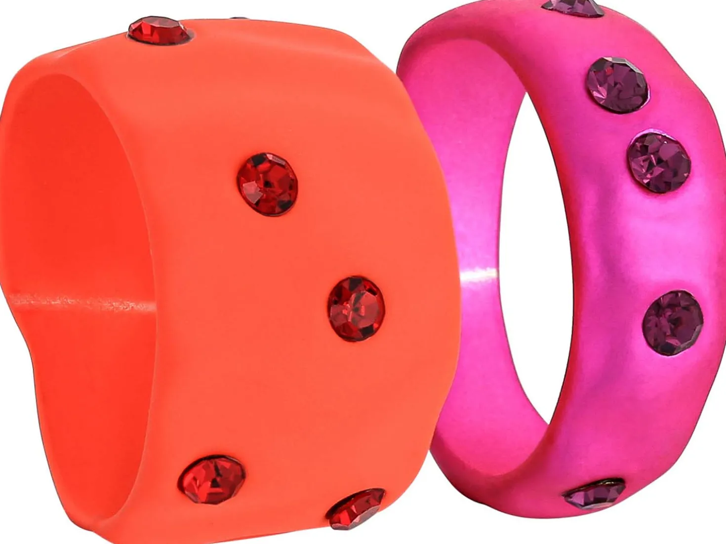 Set di anelli - Neon Statement