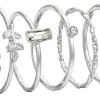 Set di anelli - Silver Glamour
