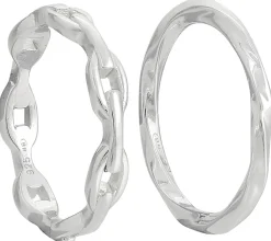 Set di anelli - Silver Twist