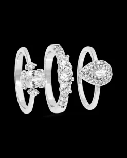 Set di anelli - Silver Zirkonia