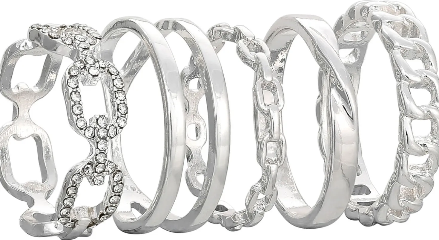Set di anelli - Sparkling Moments