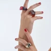 Set di anelli - Statement Stones