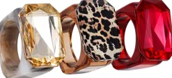 Set di anelli - Statement Stones