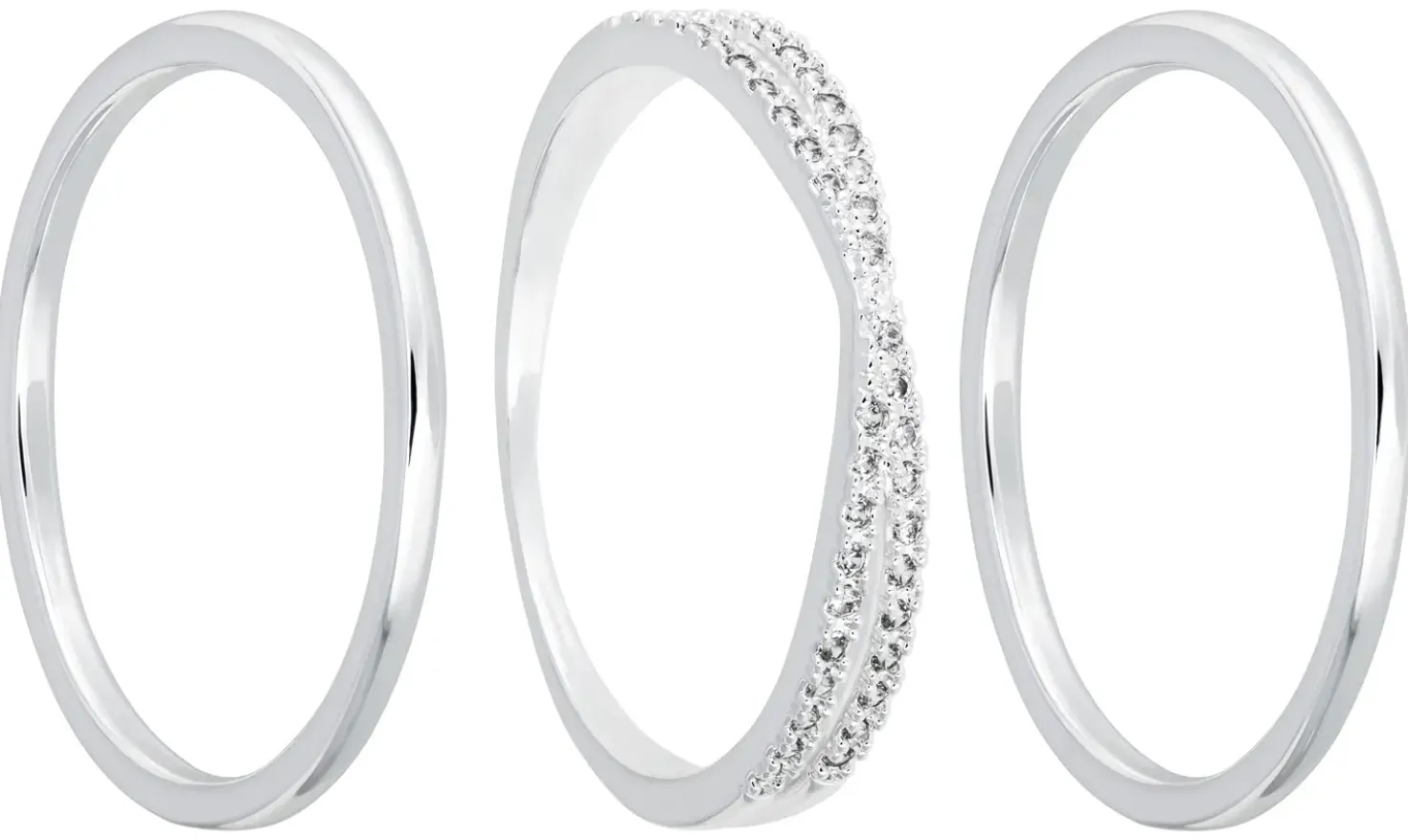 Set di anelli - Timeless Zirconia