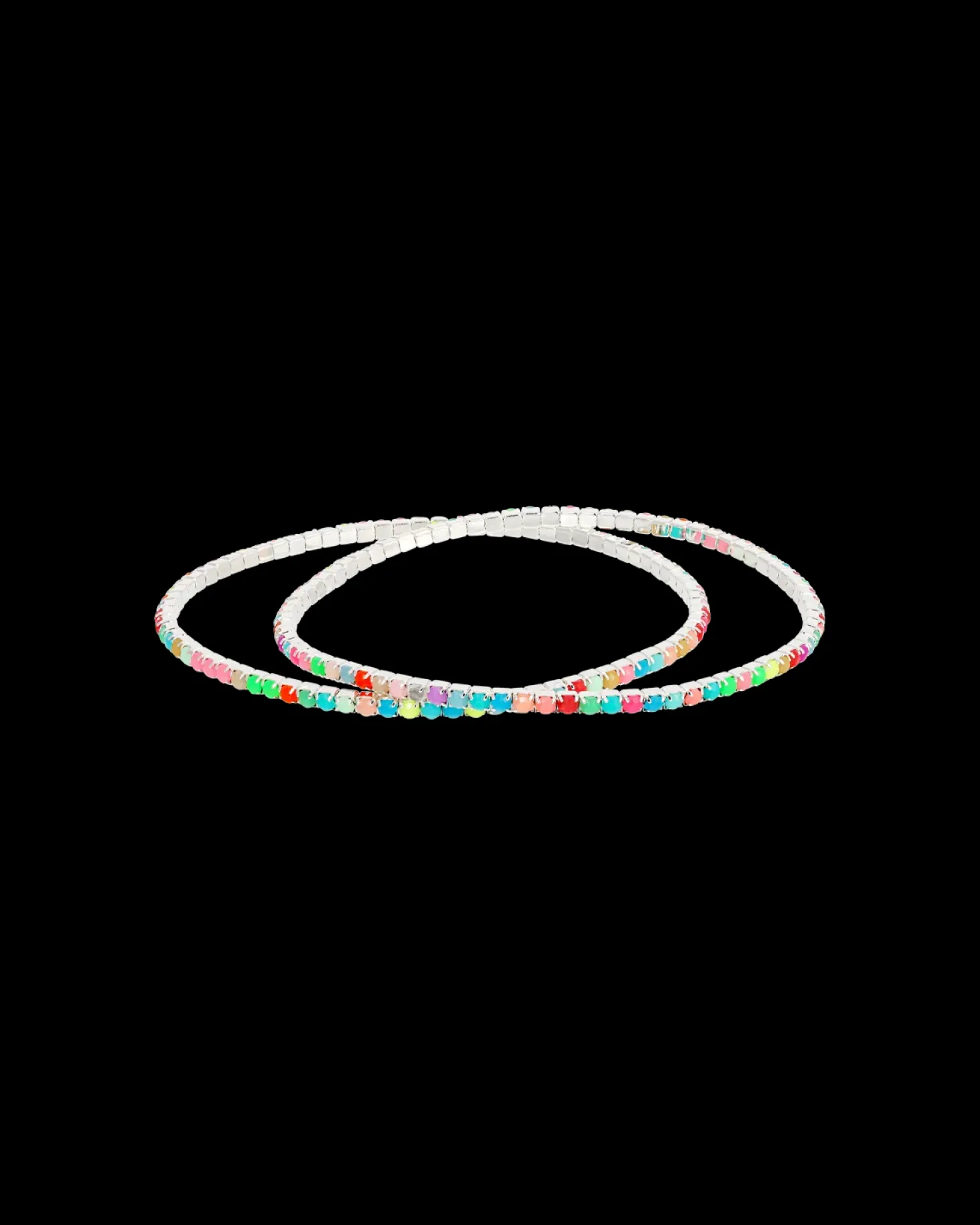 Set di braccialetti - Filigree Rainbow