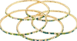 Set di braccialetti - Lime Sparkle