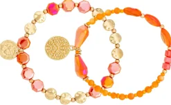 Set di braccialetti - Orange Shell