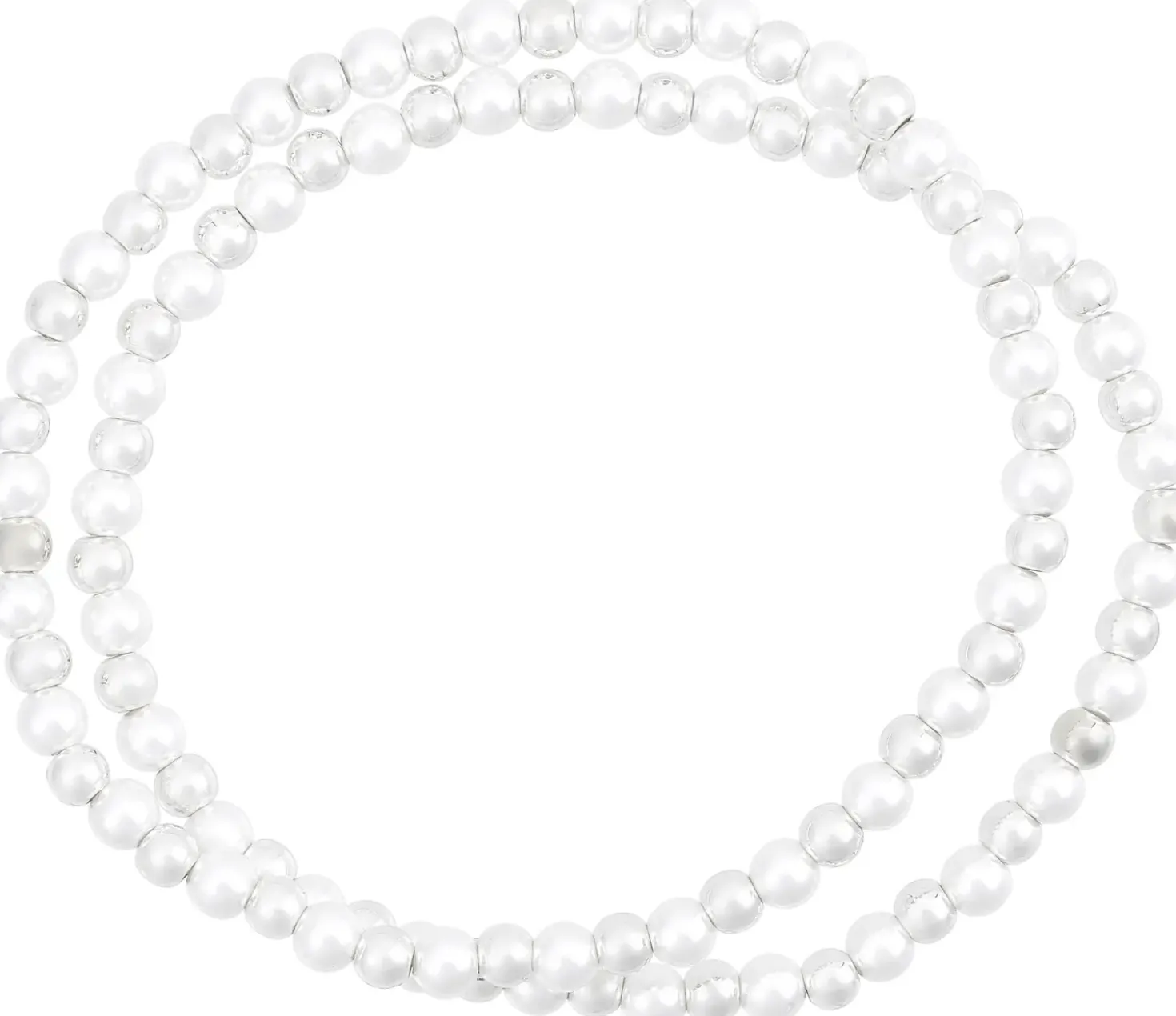 Set di braccialetti - Pearly Silver