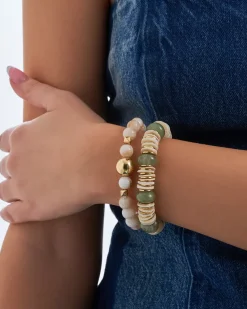 Set di braccialetti - Shell Duo