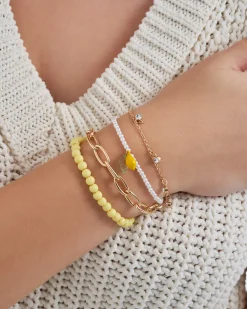 Set di braccialetti - Yellow Lemon