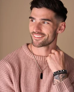 Set di braccialetti da uomo - HematiteTrio