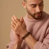 Set di braccialetti da uomo - Brown Duo