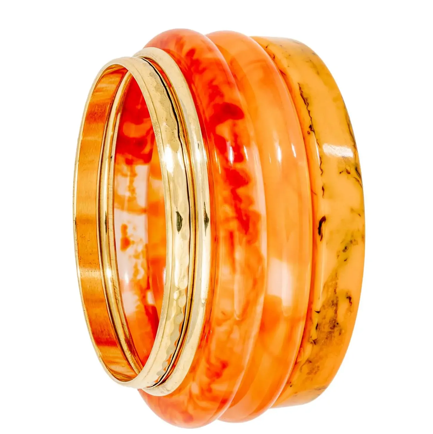Set di bracciali - Golden Amber