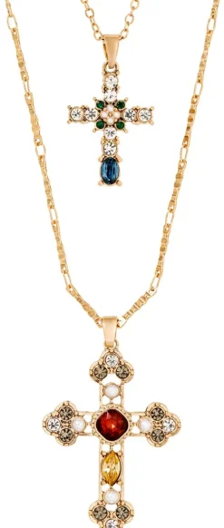 Set di collane - Duo Cross