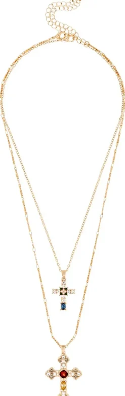 Set di collane - Duo Cross