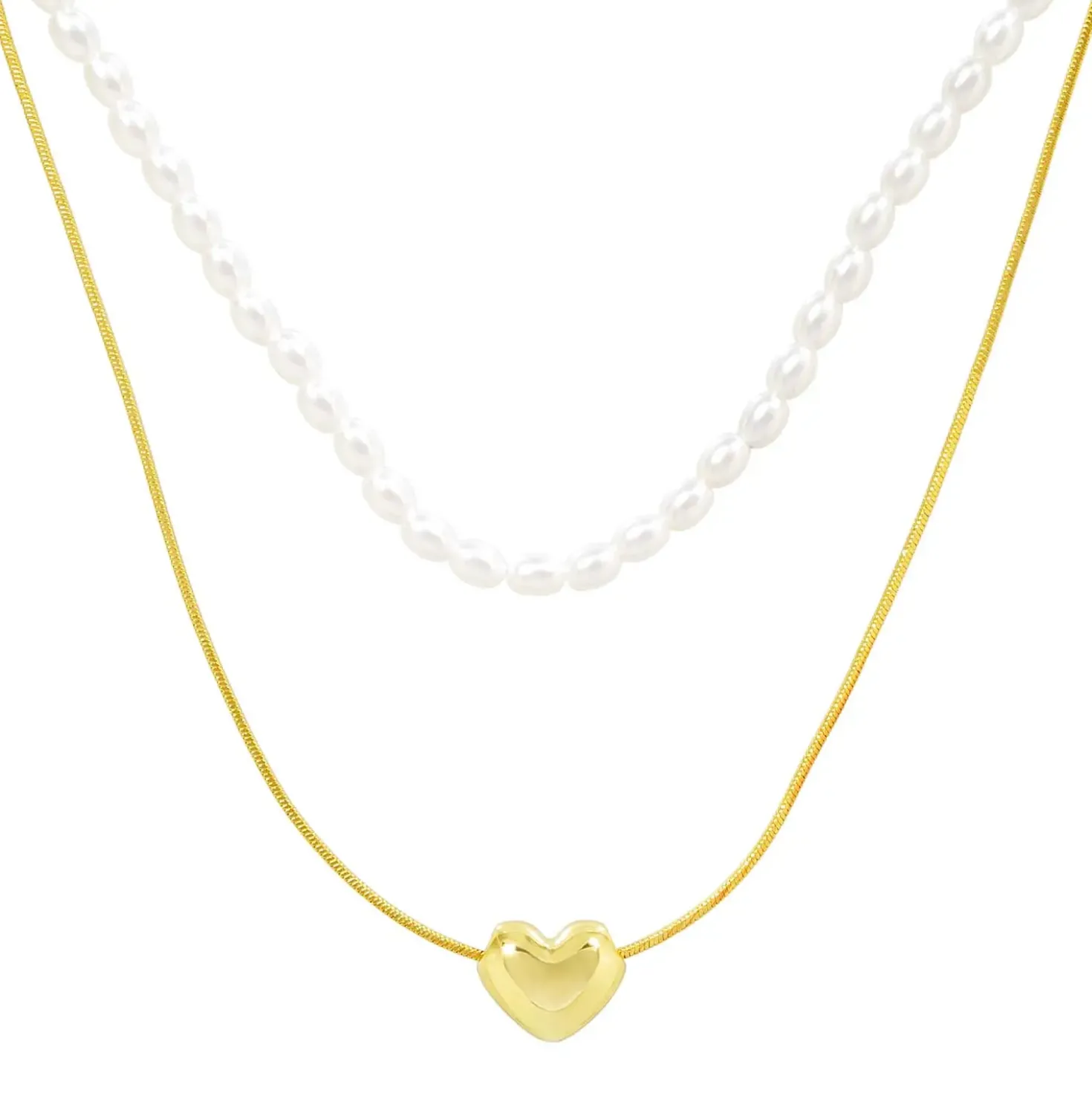 Set di collane - Puffy Pearl