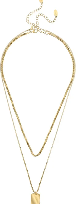 Set di collane da uomo - Golden Tag