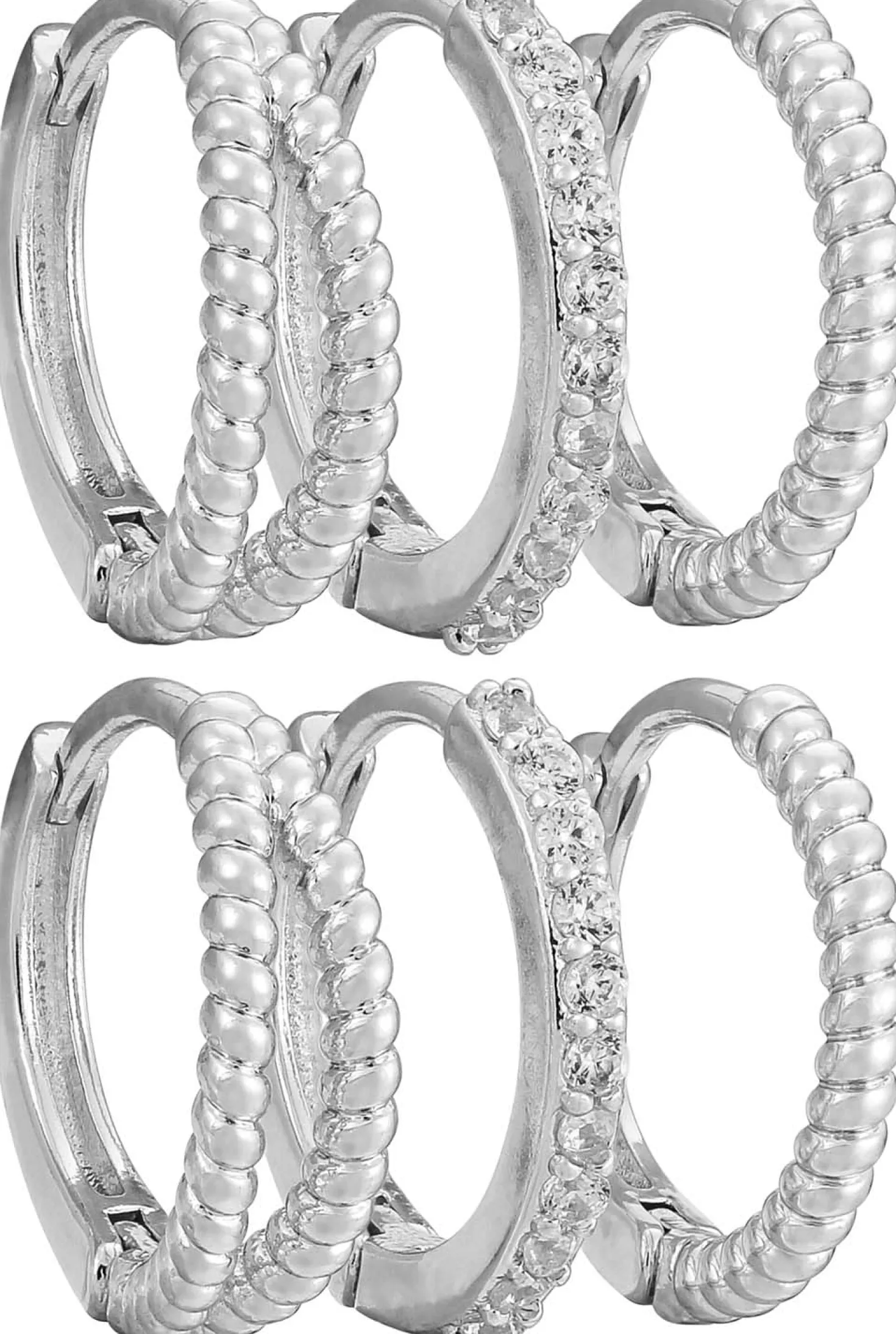 Set di creoli - Basic Silvers