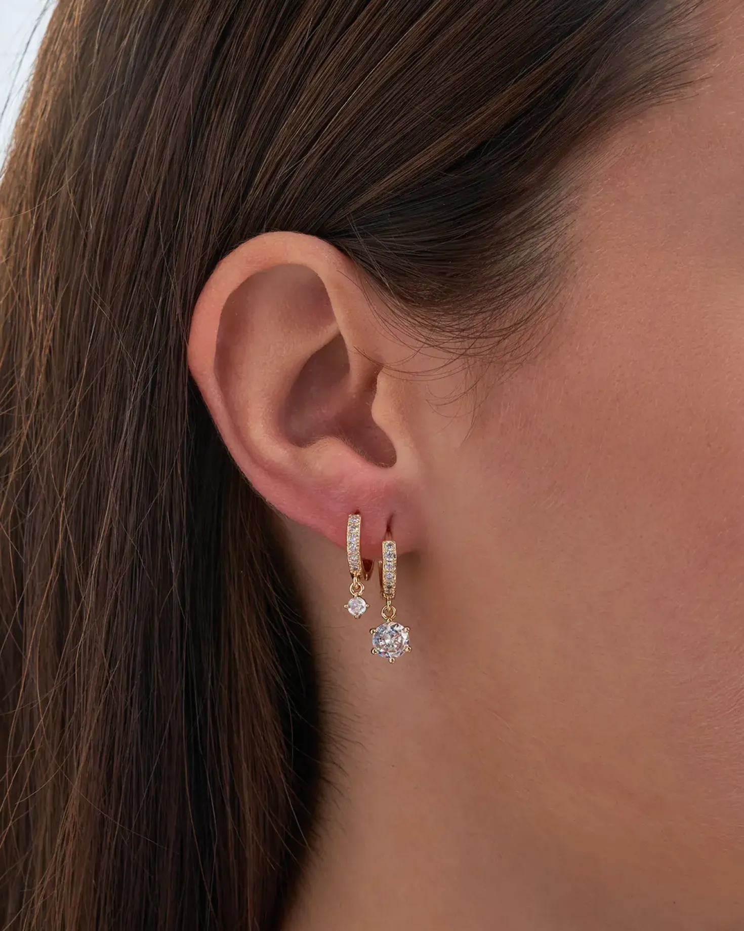 Set di creoli - Crystal Charms