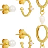 Set di creoli - Freshwater Pearls