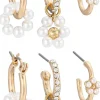 Set di creoli - Pearly Flowers