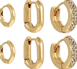 Set di creoli - Perfect Gold