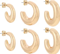 Set di creoli - Radiant Gold