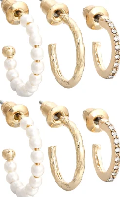 Set di creoli - Shiny Pearls