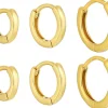 Set di creoli - Slim Gold