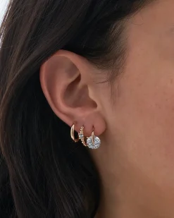 Set di creoli - Zirkonia Bling