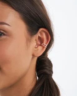 Set di earcuff - Silver Trio