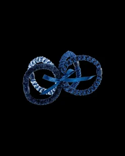 Set di elastici per capelli - Blue Navy