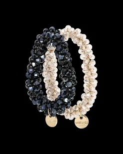 Set di elastici per capelli - Shiny Pearls