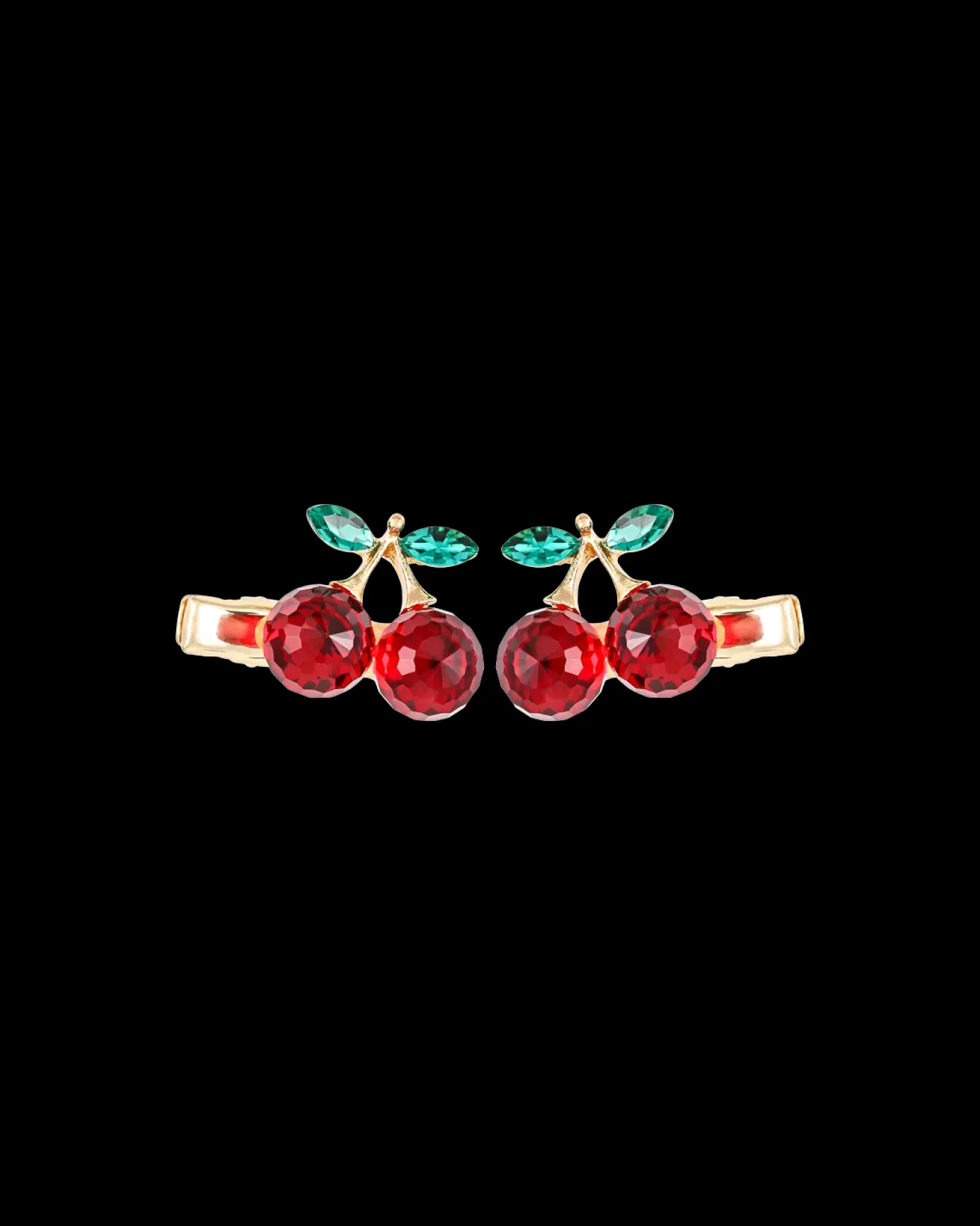 Set di fermacapelli - Red Cherrys