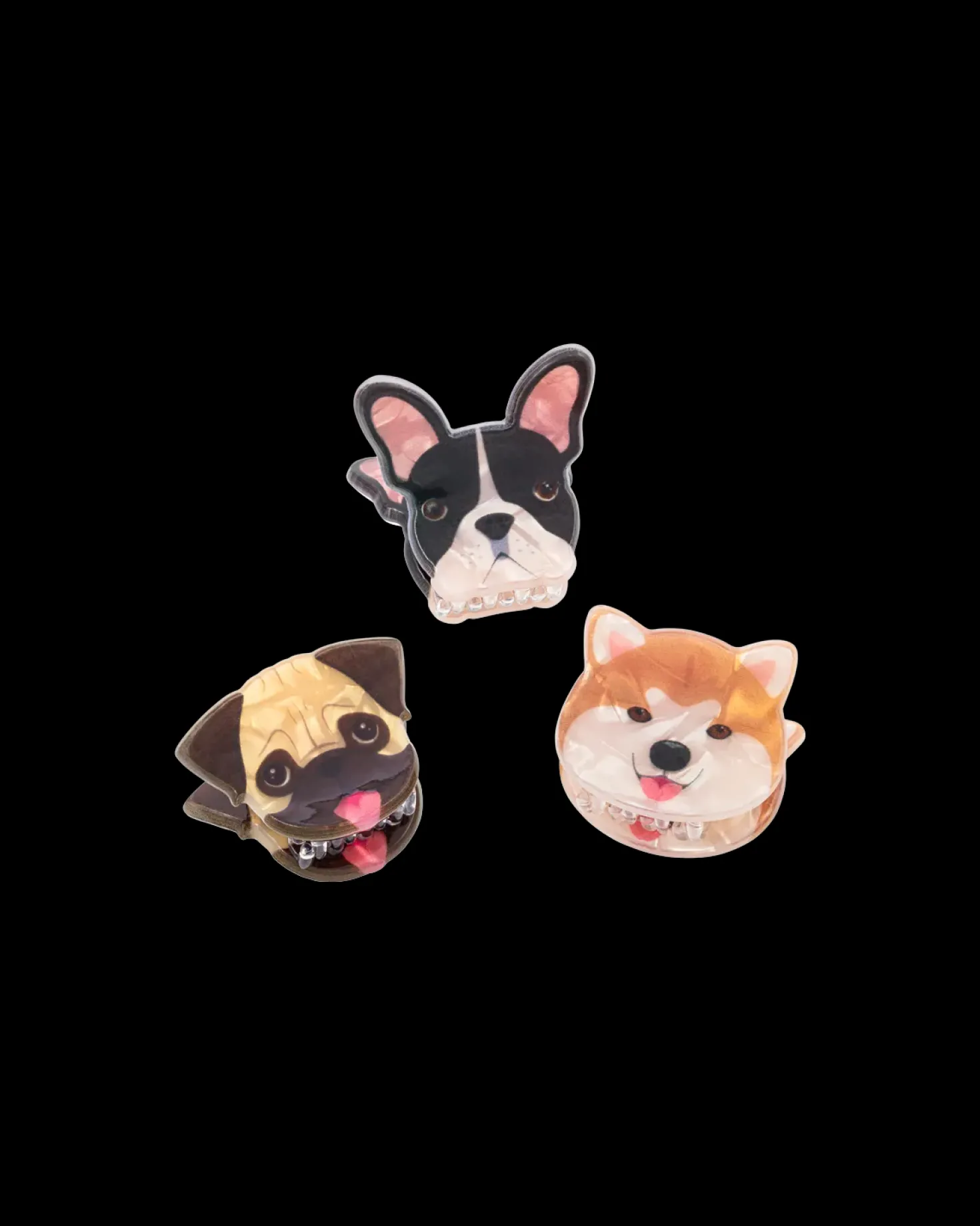 Set di fermagli per capelli - Cutie Trio