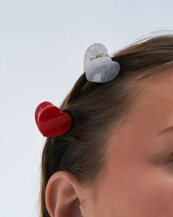 Set di fermagli per capelli - Mini Hearts