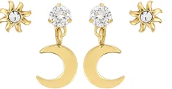 Set di orecchini - The Moon and Star