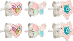 Set di orecchini a perno - Precious Pastel