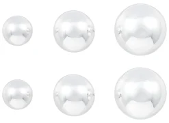 Set di orecchini a perno - Silver Balls