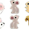 Set di orecchini a perno - Forest Animals