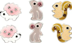 Set di orecchini a perno - Forest Animals