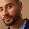 Set di orecchini a perno - Steel Stars