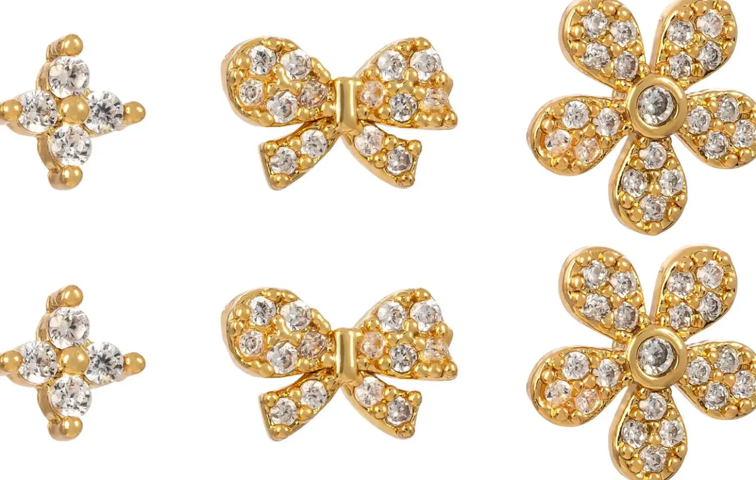 Set di orecchini a perno - Sparkling Springtime