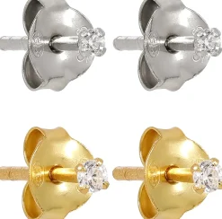 Set di orecchini a perno - Classic Duo
