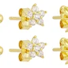 Set di orecchini a perno - Spring Trio